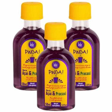 Imagem de Lola Cosmetics Pinga Açai e Pracaxi Kit - Óleo Reparador Pós Quimica C