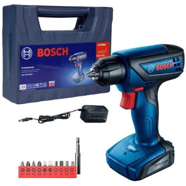 Imagem de Parafusadeira Furadeira GSR 1000 a Bateria 12V Lítio com Maleta BOSCH 