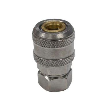 Imagem de Engate Rápido com Rolete 1/4" x 1/4" Fêmea BSP Lubefer