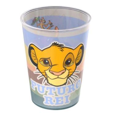 Imagem de Copo Infantil do Rei Leão Estampado para Sucos Refrigerante - Plasútil