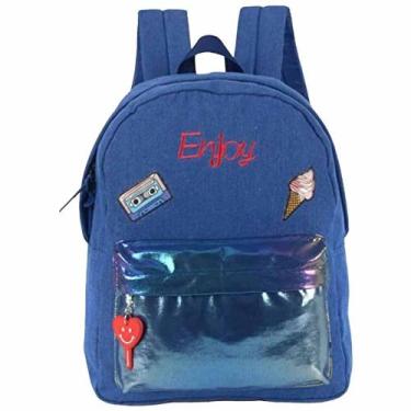 Imagem de Mochila Juvenil Up4you Azul 4617 Luxcel - Un