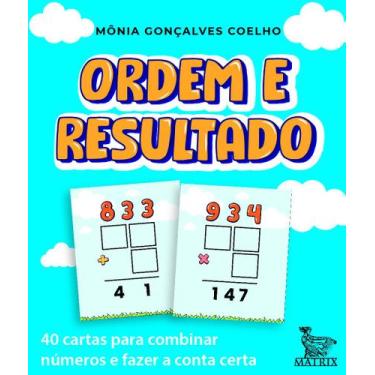 Imagem de Livro - Ordem e resultado