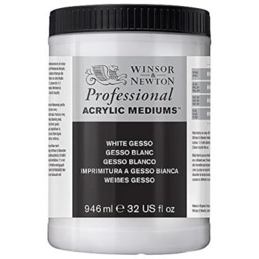 Imagem de Winsor & Newton Acrílico Profissional Médio, Gesso Branco, 946 ml