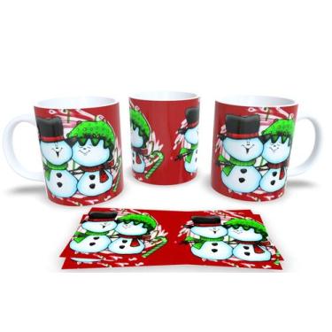 Imagem de Canecas de Porcelana Personalizadas 7 - Estampa Sublimada, Mod.135