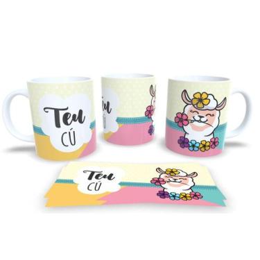 Imagem de Canecas de Porcelana Personalizadas Ihama Irritada - Estampa Sublimada