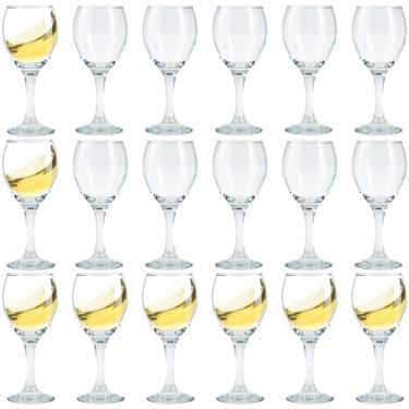 Imagem de Limoncello Copos de shot com haste, copos de vinho do Porto Cordial 127 g (conjunto de 18)