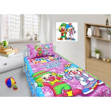 Imagem de Jogo De Lençol Cobre Leito E Fronha Anime , Patati e Patata 1 ls-pp1 -