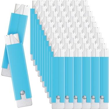 Imagem de Gisafai 60 peças de cortadores de caixa retrátil a granel cortador de caixa de papelão mini cortador de caixa prático para caixas de papel, embalagens de carta