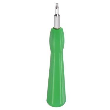 Imagem de HARFINGTON Chave de fenda Ring Doorbell T6 T15 Torx Chave de fenda magnética de ponta dupla para substituição de campainha de vídeo em anel, reposição de senha, verde