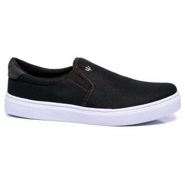 Imagem de Tenis Sapatenis Sapato Yate Slip-On Masculino - J.rei Calçados, 40, Pr