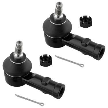 Imagem de WEDOAUTO 2 peças de hastes de direção dianteiras externas LH e RH aptas para Hyundai Accent 1995-2005, para Elantra 1996-2006, para Tiburon 1997-2008, para Kia Spectra 2004-2009, para Spectra5
