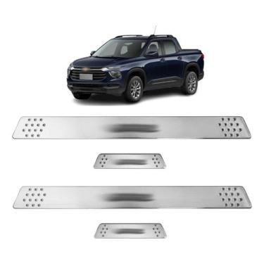 Imagem de Soleira para Porta Lateral Tuning Esportiva para carros 4 Portas (ABS)