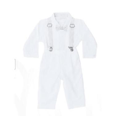 Imagem de Roupa Batizado Infantil Menino Casamento Formatura Papilloo, Bege-clar