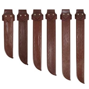Imagem de Bainha de Facão SV48057 - Marrom - Selaria Vertentes, 14"