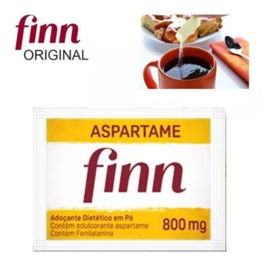 Imagem de 1000 Un De Adoçante Em Pó Finn Aspartame Atacado - TBO STORE