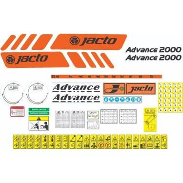 Imagem de Kit Adesivos - Jacto Advance 2000 Para Pulverizador - SPTS