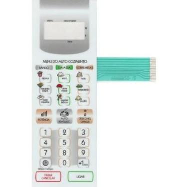 Imagem de Membrana Teclado Microondas Panasonic NNST 357 NN-ST 357 - REI DA MEMB