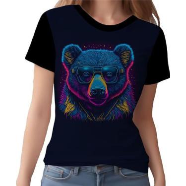Imagem de Camisa Camiseta Estampada T-shirt Face Urso Neon Moda 3 - Enjoy Shop, 