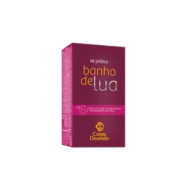 Imagem de Kit Banho De Lua Pratico - Corpo Dourado