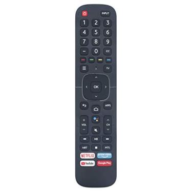 Imagem de ECONTROLLY Controle remoto de substituição ERF2K60H compatível com Smart TVS HISENSE 4K para 50H8G. 55H8G. 65H8G. 75H8G.40H5530F. 40H5540F 32H550F. 32H5560F