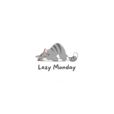 Imagem de LAZY MONDAY NOTEBOOK: Journal Notebook, Cats Lovers Gift