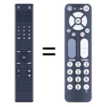 Imagem de Controle remoto RC27A para conversor de TV digital RCA 811-DTA891W030 DTA809L DTA809 B-008ATD DTA800 DTA800B1 DTA800B1L