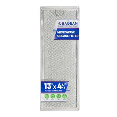 Imagem de Filtro de graxa de microondas GE WB06X10288 para muitas microondas elétricas e hotpoint gerais, 1-Pack, Grey