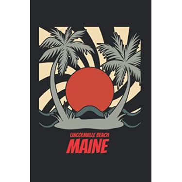 Imagem de Lincolnville Beach maine: beach journal for writing down thoughts for anyone that loves beach vacations and surfing