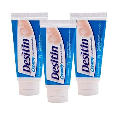 Imagem de Kit Creme Preventivo de Assaduras Desitin Creamy 57g com 3 unidades