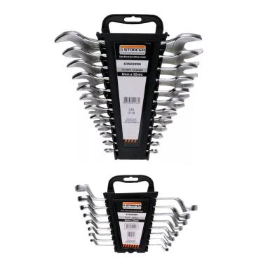 Imagem de Kit 20 Peças Jogo Chave Estrela 622mm Fixa 632mm Starfer