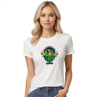 Imagem de Camiseta Baby Look ST Patricks Day Leprechaun - Alearts, G