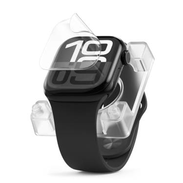 Imagem de Ringke Película Dual Easy Pro [revestimento de reparo autorreparável] compatível com o protetor de tela Apple Watch Series 10 (46 mm), proteção de 4 camadas, ferramenta de fácil instalação - pacote