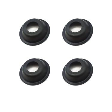 Imagem de Kit de reparo de carburador assento de agulha flutuante com diafragma a vácuo compatível com a versão SR400 1992-2000 (4 conjuntos)