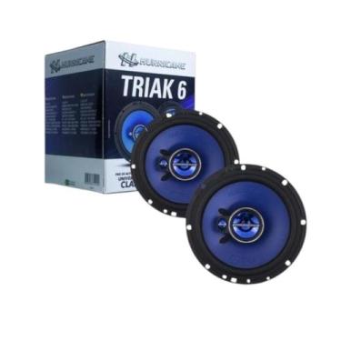 Imagem de Alto Falante 6 Polegadas Triaxial Hurricane 100wrms Par