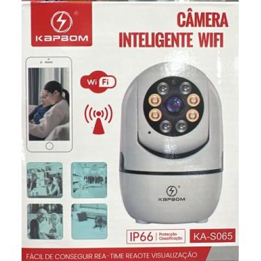Imagem de Câmera Segurança  Wi-fi 360 KA-S065 - KAPBOM, Branco