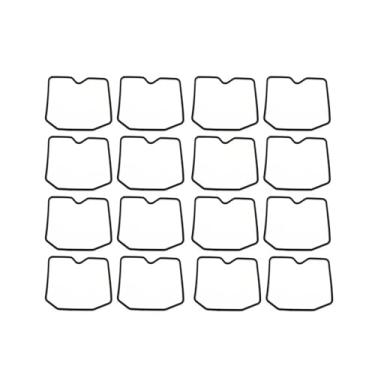 Imagem de Kit de reparo de carburador de motocicleta de borracha para ZR750C ZR750F ZR-7 ZR750H ZR-7S ZX750F ZR750 ZR ZX 750 C F H (16 peças)