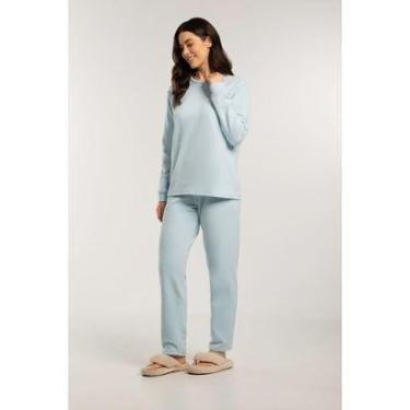 Imagem de Conjunto Pijama Soft Fleece Térmico Feminino-Feminino