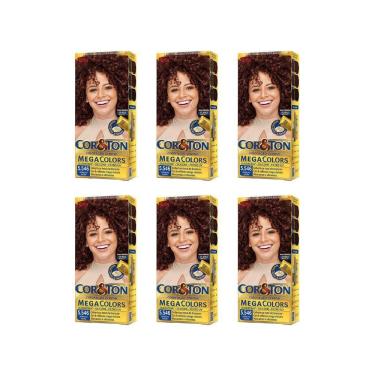 Imagem de Coloraçao Cor&Ton 5.546 Vermelho Amora 50G - Kit C/6Un