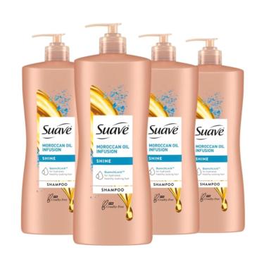 Imagem de Shampoo Suave Professionals Shine Moroccan Infusion 800mlX4