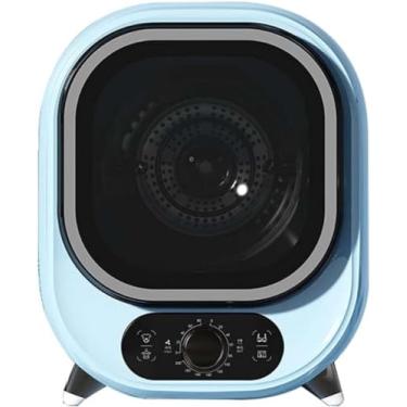 Imagem de Secador pequeno de queda, secador de cais de condensador portátil, secador de queda ventilado de 5 kg, perfeito para uso superior ou uso de parede, compacto, mini secador de rotação, capacid