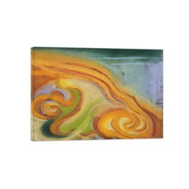 Imagem de Georgia O'Keeffe Pictures-Famous Canvas Prints-Pintura de arte de parede para sala de estar quarto decoração de casa - Reprodução (Special No.32) 50x70cm-19x27in tela embrulhada