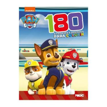 Imagem de Livro Infantil 180 Atividades Patrulha Canina - Ciranda Cultural