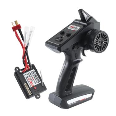 Imagem de Colaxi 30a escovado Esc Speed ​​Speed ​​Controller ACCS Substitua Atualização de suprimento Motor escovado Parte sobressalente para 16103 16201 1/6 caminhão