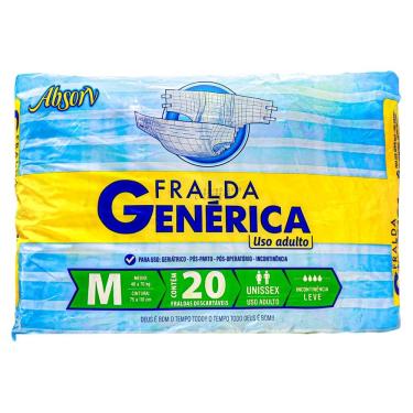 Imagem de Fralda Geriatrica Generica Absorv Mega