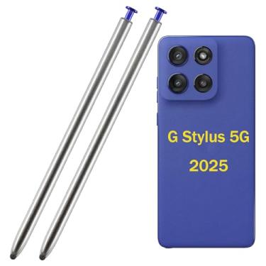 Imagem de Pacote com 2 canetas G Stylus 2025 para Motorola Moto G Stylus 5G 2025 Stylus de substituição para Moto G Stylus 5G (2025) Todas as versões Touch Screen S Pen (Pantone Surf The Web)