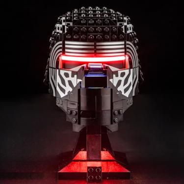 Imagem de LIGHTAILING Luz para capacete Lego-75415 Kylo-Ren – Kit de iluminação LED compatível com o modelo de blocos de construção Lego – não inclui o conjunto de modelos