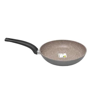 Imagem de Frigideira Granito 28cm 3,5mm Indução Orleans A5 Importadora Cinza Cinza