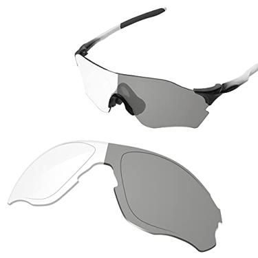 Imagem de Lentes de óculos de sol de substituição Glintbay Precise-Fit para Oakley EVZero Path OO9308, Photochromic Clear Non-polarized