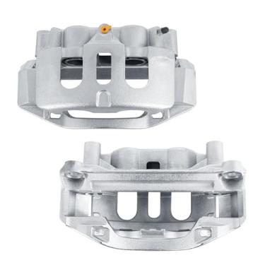 Imagem de EVERESTWAY Par De Pinças Freio A Disco Traseiro Com Suporte Compatível Chevrolet Silverado 2500 Hd/3500 Hd, Gmc Sierra Hd 2011-2019 18B5306 18B5307