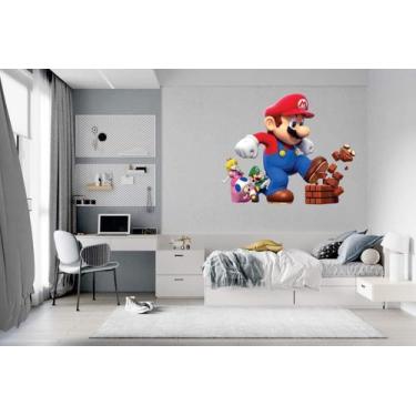 Imagem de Adesivo De Parede Super Mario Mod09 - Lojinha Da Luc Adesivos